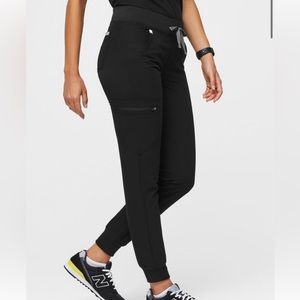 Figs Black Zamora Jogger Scrubs